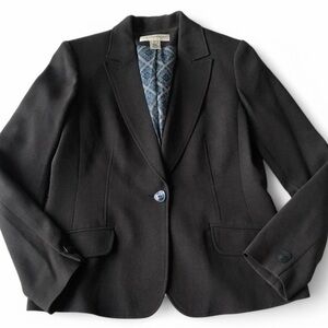 Vintage Jones New  York Women’s Grey Suit Workwear Capsule Wardrobe Blazer 12